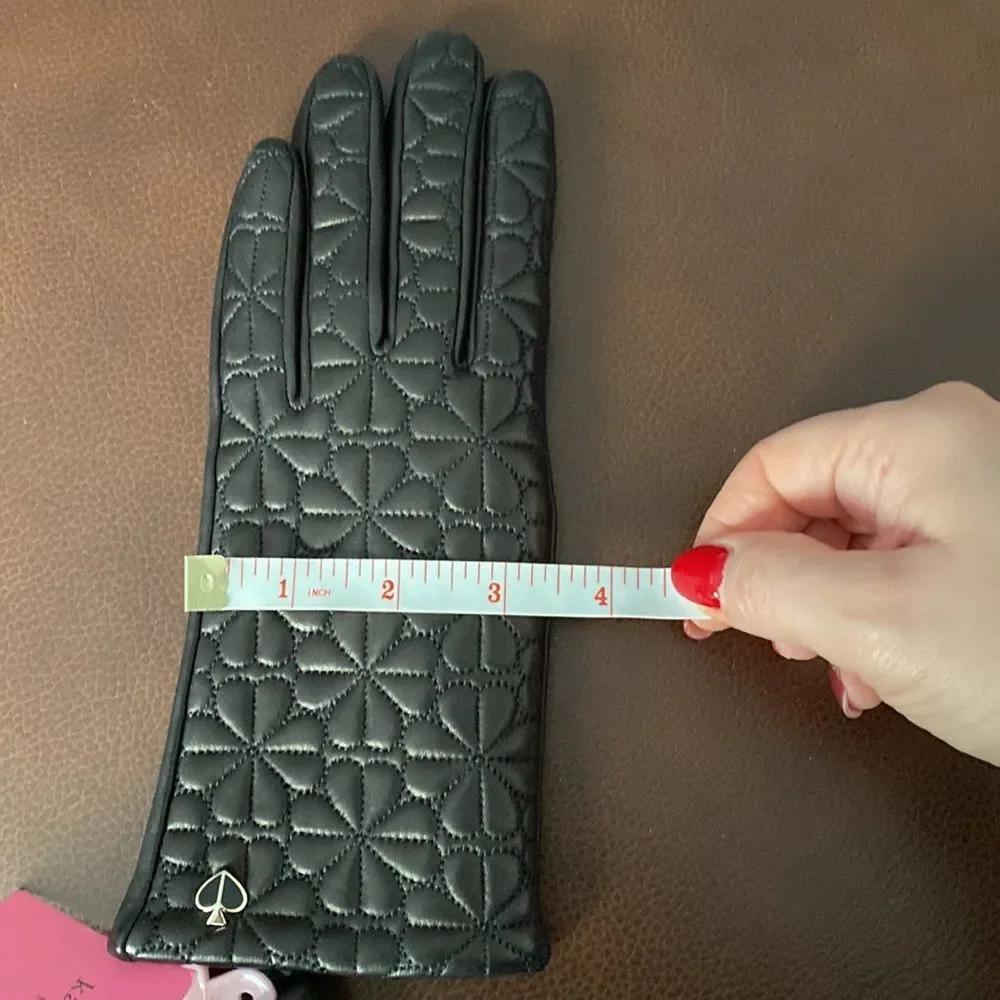 Kate Spade leather gloves